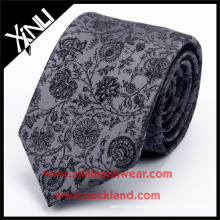 Corbata floral tejida Jacquard de seda del nudo perfecto hecho a mano del 100% Aceptamos PayPal